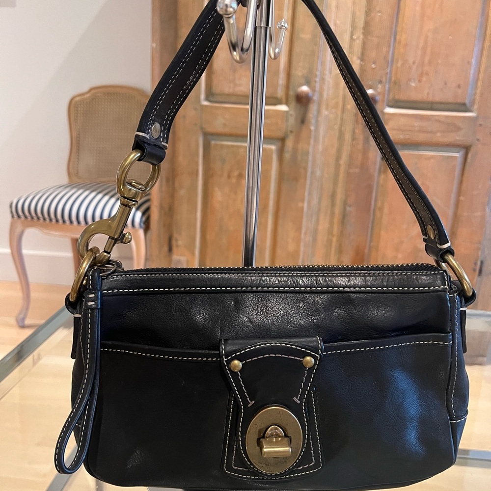 COACH LEGACY 65th ANNIVERSARY VACHETTA LEATHER TURNLOCK BAG  10326